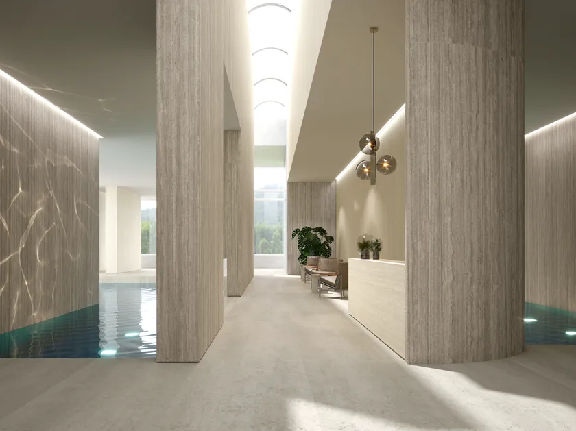 Laminam Travertino Silver